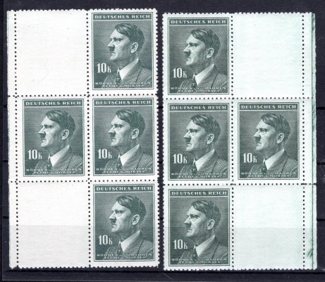 96 ; 10 K zelená Hitler ; VK 11 + VK 12 