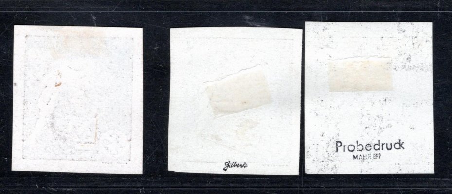 27 - 29 ZT, sestava černotisků, papír křídový, 2 x zk.