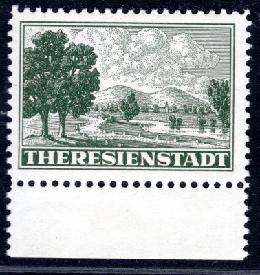 Pr 1 A, Terezín, krajová svěží balíková připouštěcí známka
