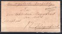 Skládaný dopis z r. 1847, řádkové raz. PRACHATITZ, 26. MAR. (Prachatice), Votoček č. 1861/2, 45 bodů.