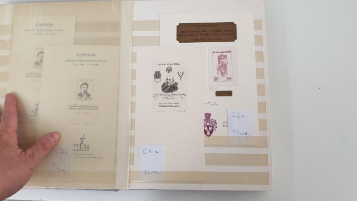 ČSSR II ;sbírka zvláštních tisků z pozůstalosti, obsahuje i zajímavější kusy, vše nafoceno - velmi zajímavé 