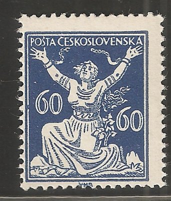 157 C ; 60h modrá ležmý hřeben - zk. Karásek 