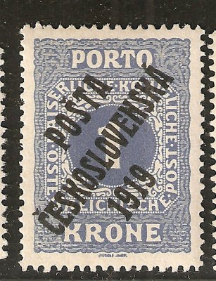80 ;  1 koruna Porto Typ II - zk. Vrba 