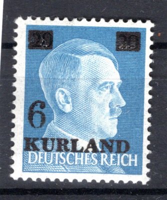 Kurland - Mi. 3, 4, zk. Dr. Dub