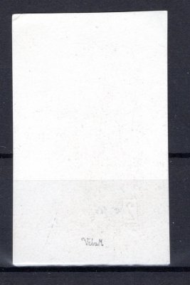 278, branná moc, výročí, otisk rytiny na lístku papíru, v barvě hnědé  v původní barvě vydané 3 kč , zk. Vrba, podpis Seizinger