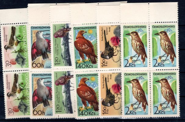 1474 - 1479 ; 4 - bloky Ptáci krajové 