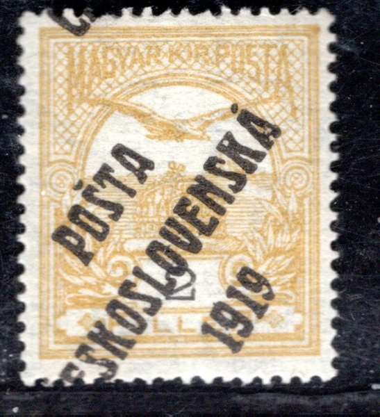 90 typ III , TURUL, žlutá/černá 2 f, částečný obtisk