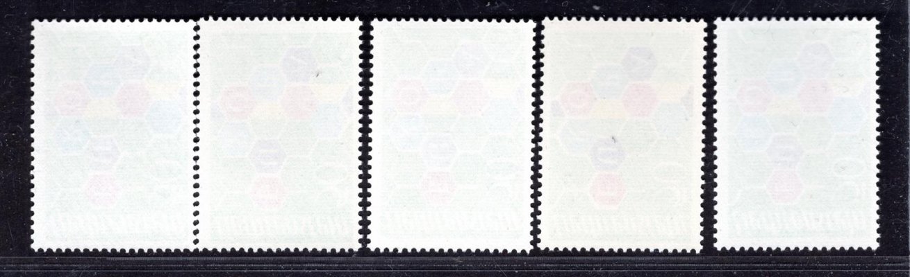 Liechtenstein - Mi. 398, CEPT, 5 x
