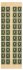 23 A ; 50 h zelená Andrej Hlinka 1939 s přetiskem - kompletní pás 4-známkových meziarších ! 