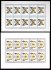 1526 - 1531 PL (10) Kompletní série Motýli, 1526 - 30 h deska B soutiskové křížky vpravo, ale DV na ZP  2 a ZP 7 chybí, 1527 deska C, 1528 - 80h deska B - soutiskové desky vpravo, identifikační znaky na ZP 2 a ZP 6 chybí, 1529 deska B, 1530 deska B, 1531 deska - kompletní luxusní série 