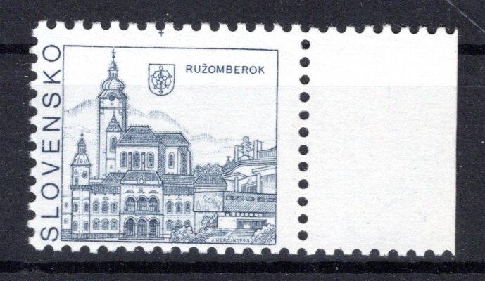 3 VCH, kostel sv. Ondreja, bez nominální hodnoty, krajová známka