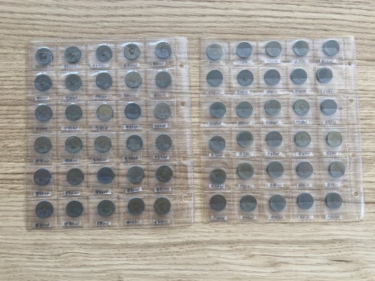 Německo, soubor mincí, zachovalost dle stavu, roky cca ex 1939 - 1994