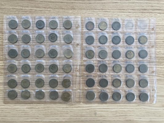 Německo, soubor mincí, zachovalost dle stavu, roky cca ex 1939 - 1994