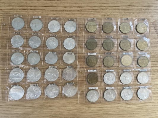 Rakousko, soubor mincí, zachovalost dle stavu, roky cca ex 1926 - 2001