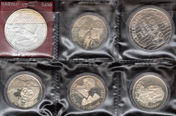 Maďarsko, soubor mincí, zachovalost dle stavu, roky ex 1981 - 1985