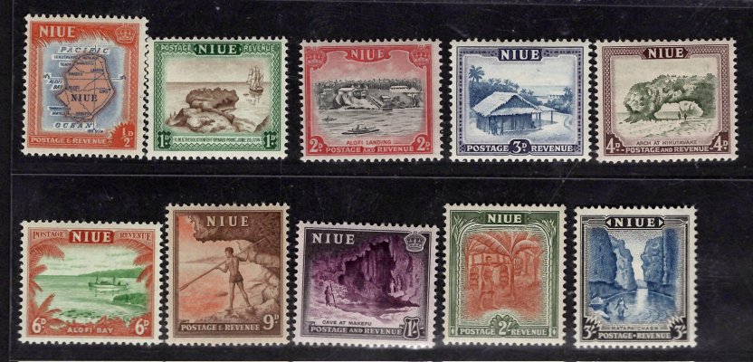 Niue - SG 113 - 22, výplatní, kompletní řada