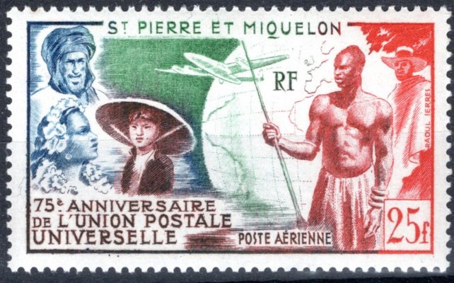 Saint Pierre et Miquelen - Mi. 371 - 4, výplatní známky