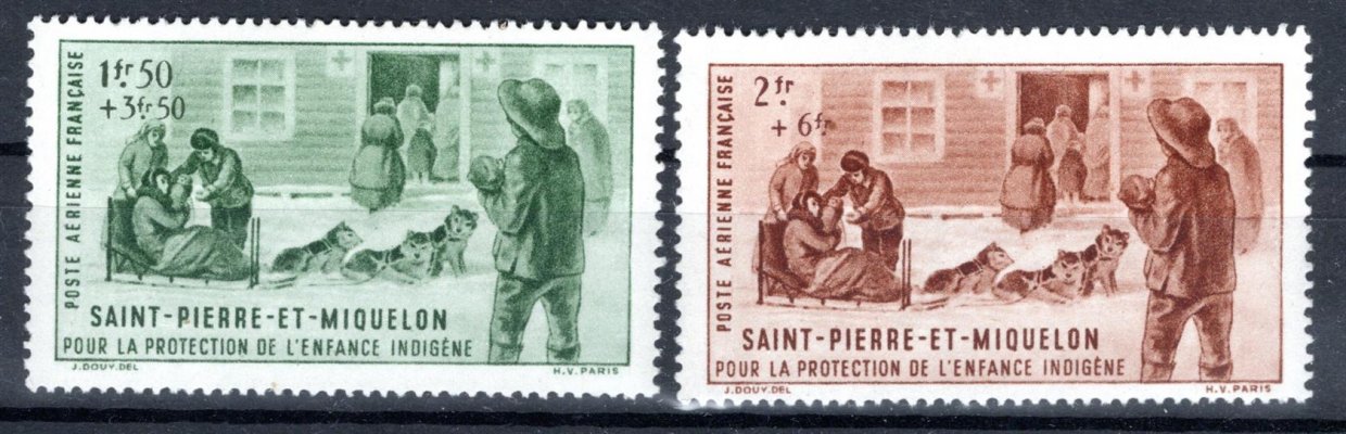 Saint Pierre et Miquelen - Mi. 324 - 5, výplatní řada