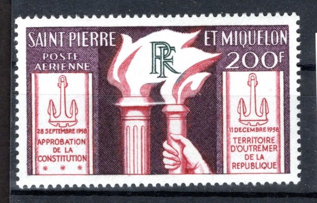Saint Pierre et Miquelen - Mi. 392 - 3, výplatní známky
