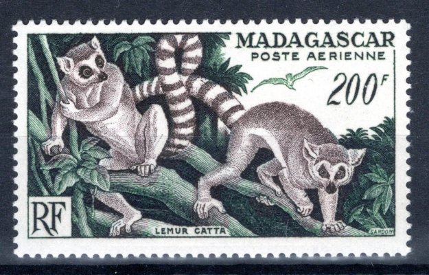 Madagaskar- Mi. 428 výplatní, fauna