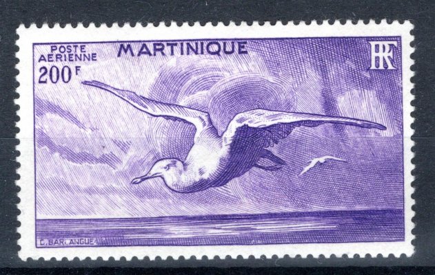Martiniquwe - Mi. 258 výplatní, pták