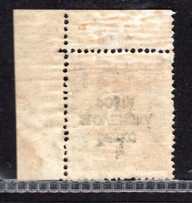 RV 150 PP, Šrobárův přetisk, (Žilinské vydání), přetisk převrácený, rohová s počítadly,hnědá skvrna,  Zita, olivová 40 f,  zk. Mrňák, Ondráček