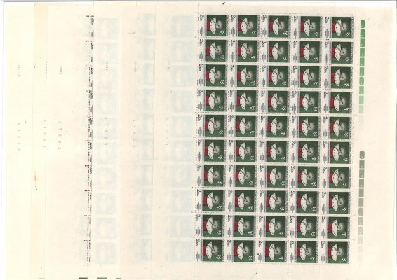 2985-2986 BIB 1991, PA (50), kompletní archy deska A + B,  obsahující čísla  + data tisku 19.VI.81, 16.VII.91, 3.VII.91,  27.VI.91