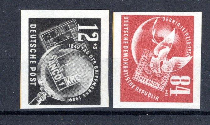 NDR  271 -2  Debria, známky z aršíku