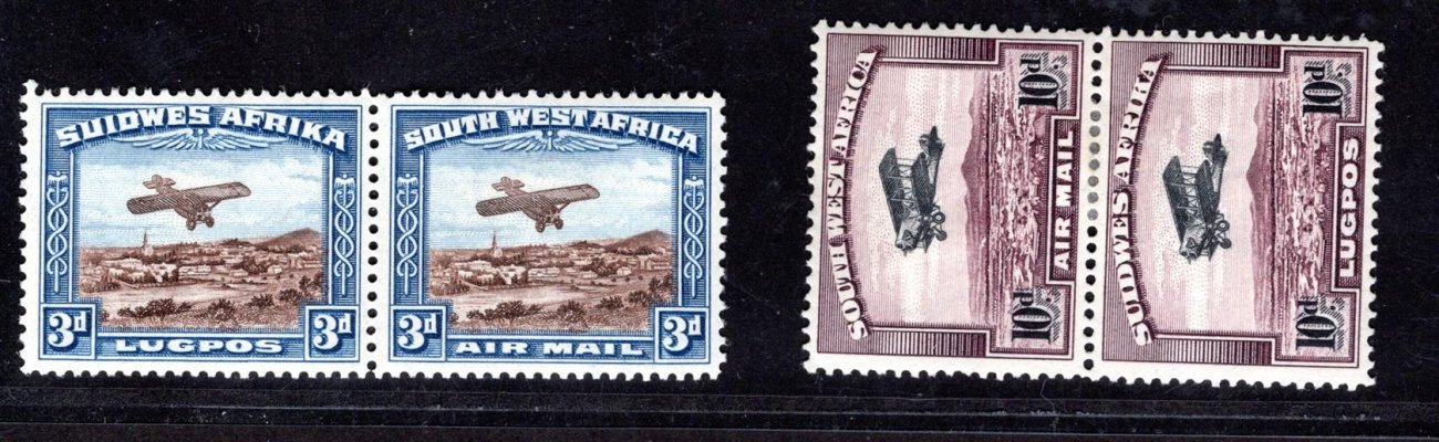 South Africa, SG 86 - 7, letecké, pair