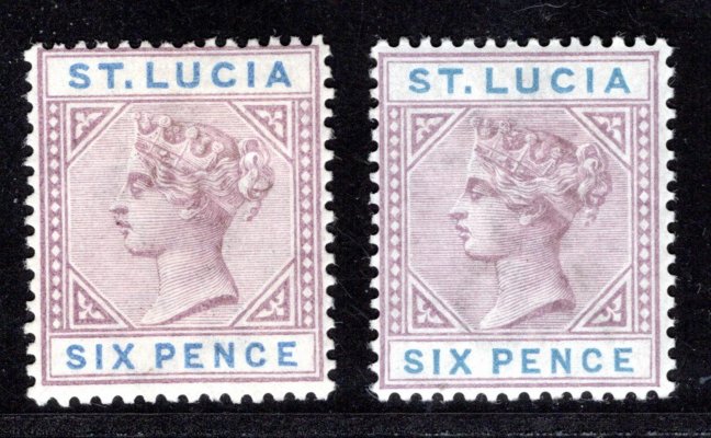 St. Lucia - SG 41 + 49, Viktoria