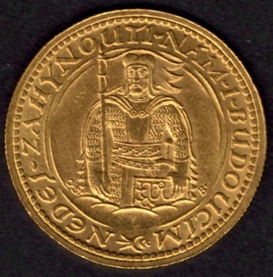 1933 1 dukát svatováclavský ČSR 1.republika, Au.986 3,49 19,75mm raženo Kremnica
