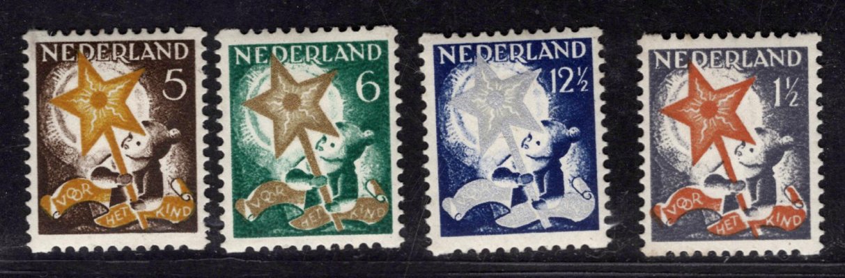 Holandsko - Mi. 268 - 71, pro děti, kompletní řada