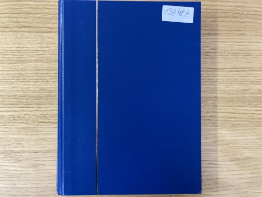 Deutsches Reich - modré album formátu A4, 1915 - 1923, (Michel 94 - 275), skladová zásoba, z naprosté většiny svěží, 4bloky, části archů, velké množství materiálu, vhodné k dalšímu rozprodeji, či pro specialisty