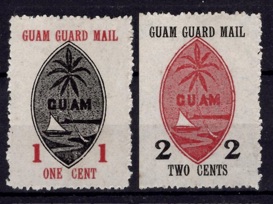 Guam - Yv. 3 - 4, zkoušeno Champion