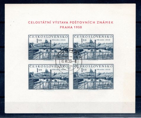 564 A, aršík Praha 1950, deska N - nápis 24