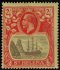 Saint Helena - SG.109a, Fregata před Jamestownem , kat. 450 GBP