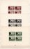 PR A1a, b, c - padělky aršíků pro Červený kříž v barvě hnědé, černě a zelené - majetnická značka 