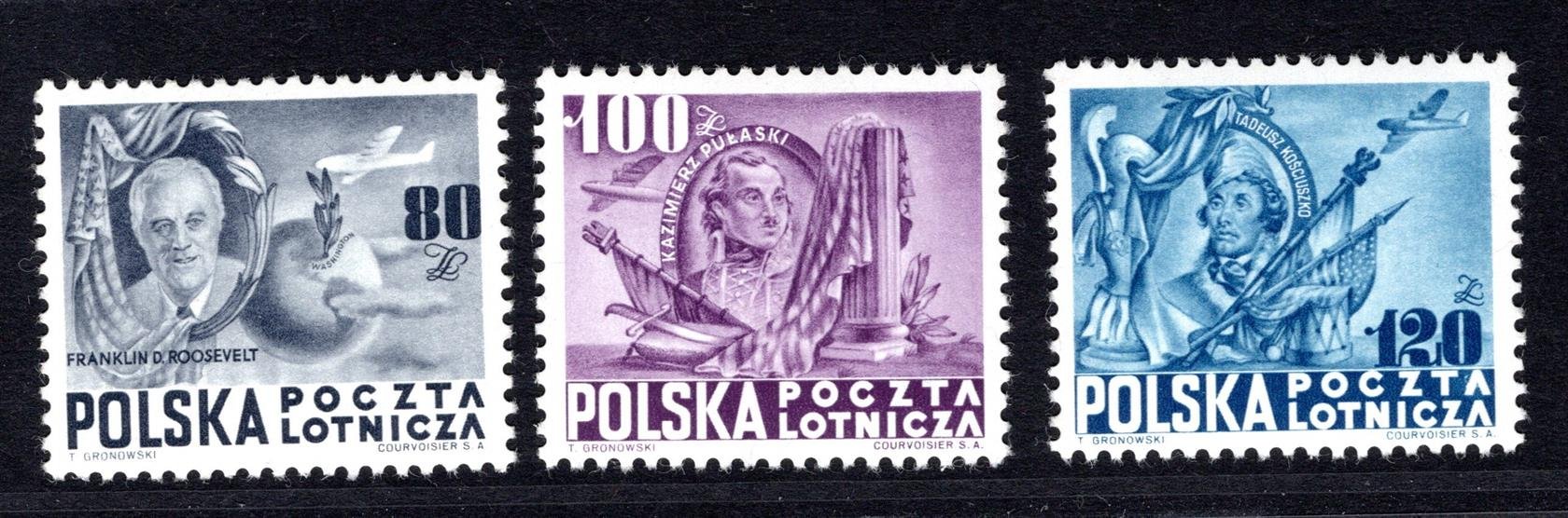 Polsko - Mi.515 - 17 kompletní serie, katalog 120,- Euro