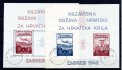 Chorvatsko  - Mi. Bl. 1 + 2, letecké modely, katalog 120,- Eu, hledané