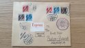 Pč 1919 dopis - Expres ; pestře vyfrankovaný madarskými  známkami  Pč 1919