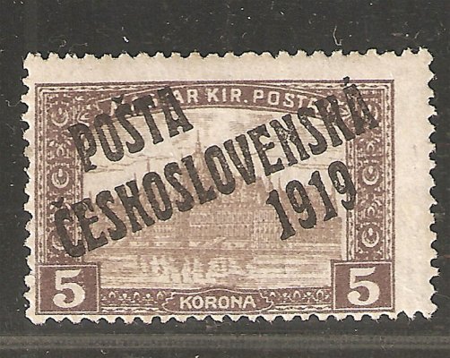 117 Typ II; 5 koruna Parlament -  -  zk. Vrba 