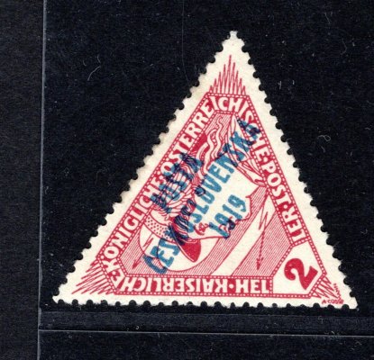 55 Typ II   trojúhelník 2 h hnědočervená, dv -  zk.Mr