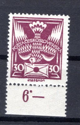 150 ; krajová známka s retuší 92 ZP 