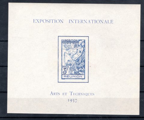 Reunion - Mi.   Bl 1 , výstava 1937