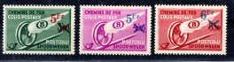 Belgie - Mi. 11 - 13, poštovní balíkové známky