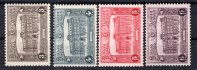 Belgie - Mi. 3 - 6, poštovní balíkové známky, svěží řada
