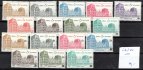 Belgie - Mi. 67 - 82, poštovní balíkové známky, 2 kompletní serie