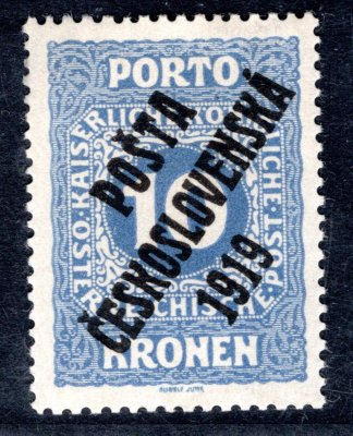 82  typ II, Porto, 10 K modrá. zk.Karásek 