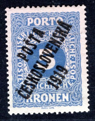 81  typ I, Porto, 5 K modrá, zk. Ka