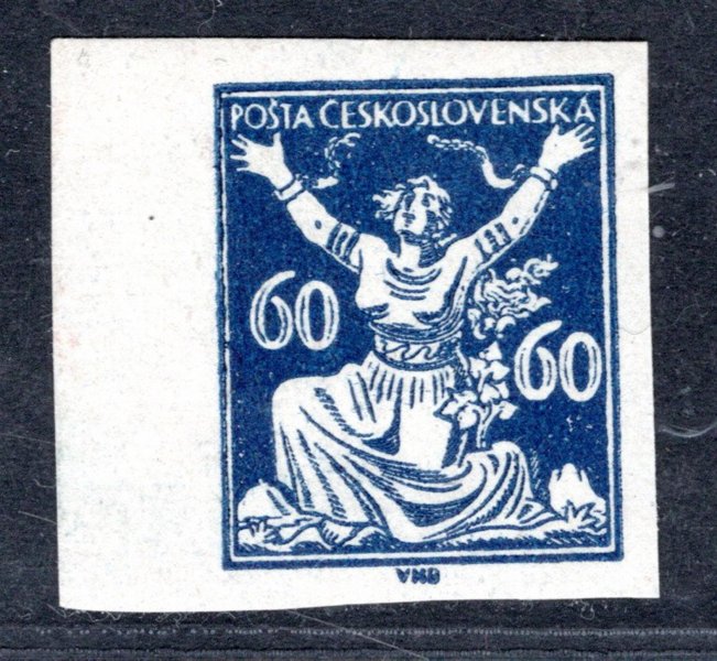 157 N ; 60h modrá krajový kus ; zk. Gilbert, Stupka 